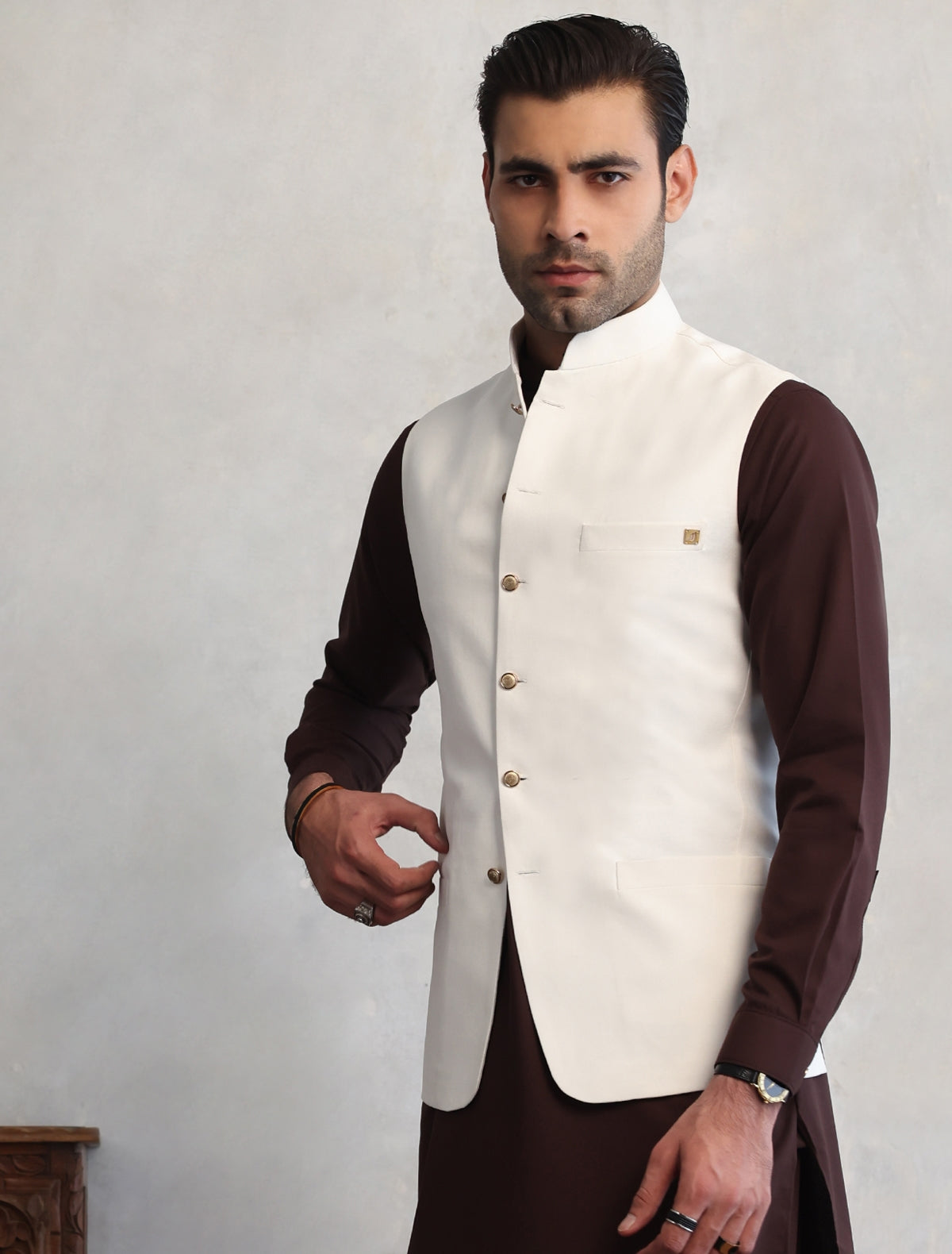 Ismail farid waistcoat hotsell