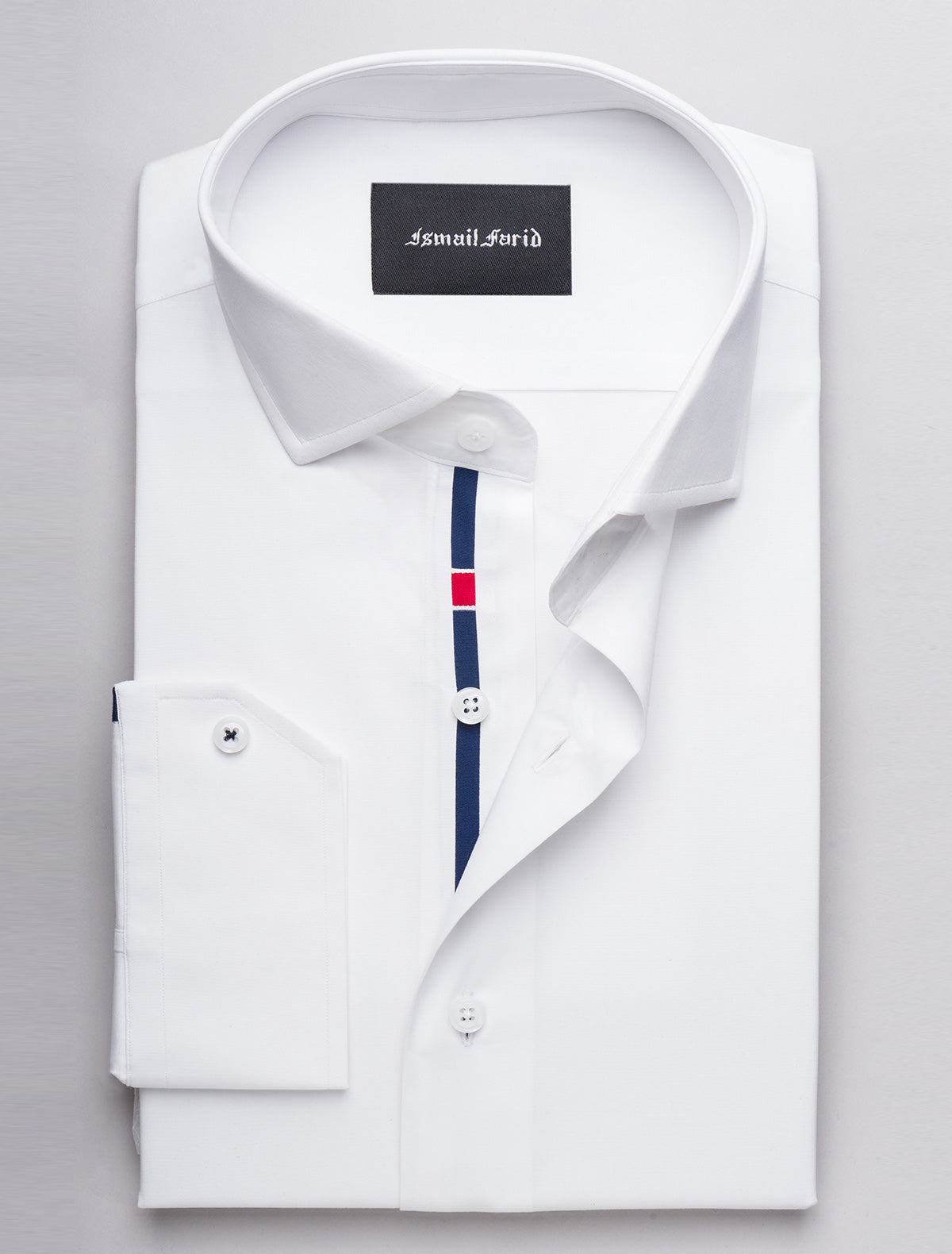 WHITE COTTON DRESS SHIRT – Ismail Farid Pakistan