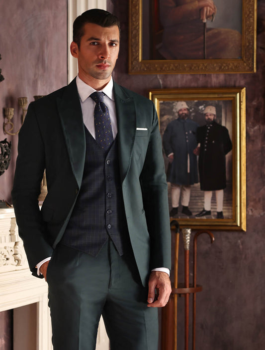 DARK GREEN CLASSIC SUIT