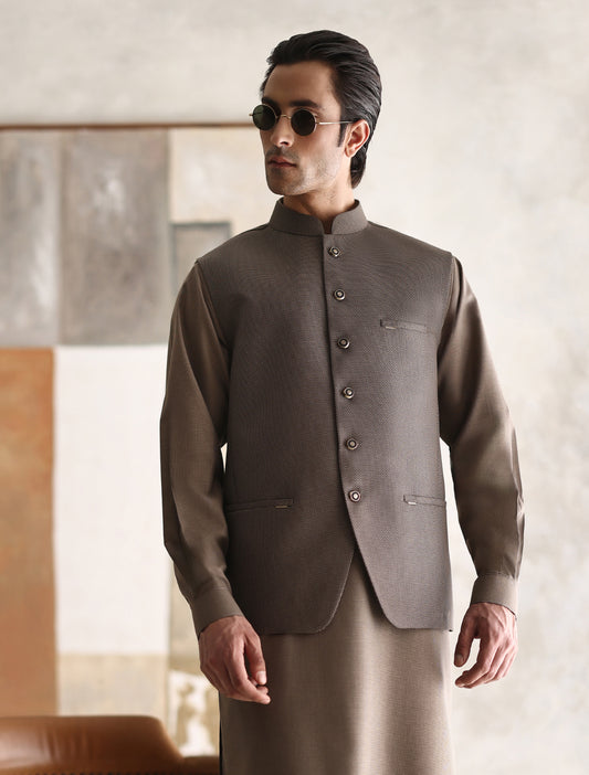 CLASSIC BROWN WAISTCOAT