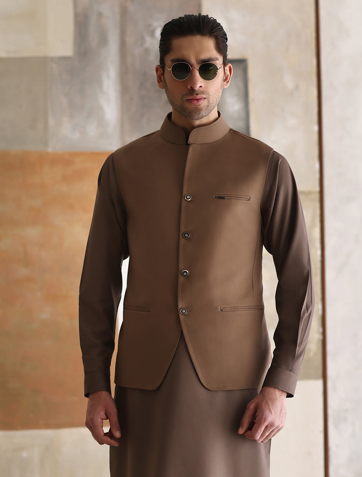TAUPE WAISTCOAT