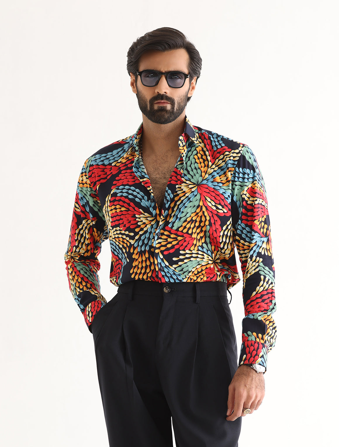 Buy Casual Printed Shirts For Mens Online Pakistan - Ismal Farid ...