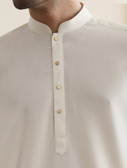 OFF-WHITE KAMEEZ SHALWAR