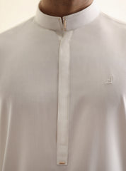 CLASSIC OFF-WHITE KAMEEZ SHALWAR