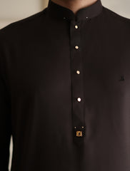 BROWN KAMEEZ SHALWAR