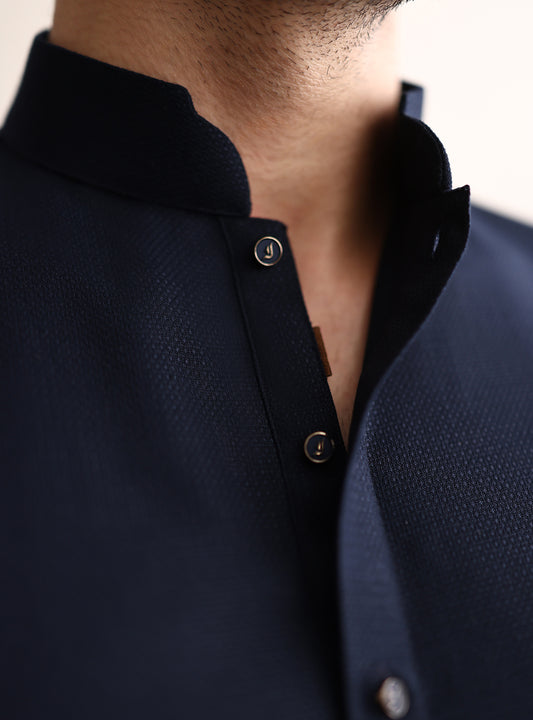 BLUE CLASSIC KAMEEZ SHALWAR