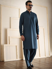 TURQUOISE KAMEEZ SHALWAR