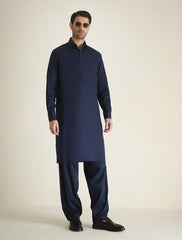 BLUE CLASSIC KAMEEZ SHALWAR