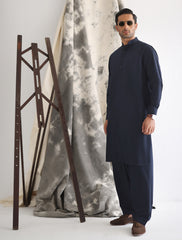 NAVY KAMEEZ SHALWAR