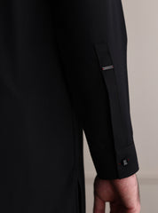 BLACK TEXTURED KURTA PAJAMA