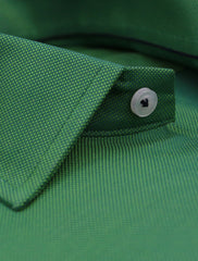 GREEN TWO TONE SHIRT