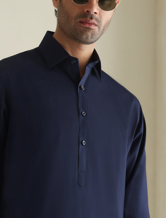 BLUE CLASSIC KAMEEZ SHALWAR