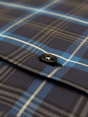 NAVY MULTI CHECK SHIRT