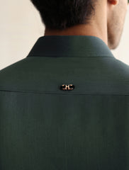 GREEN ACCESSORY DETAILED - LIMITED EDITION KAMEEZ SHALWAR