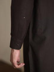 BROWN KAMEEZ SHALWAR