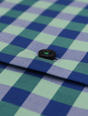 BLUE GREEN CHECKERED SHIRT