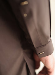 BROWN KAMEEZ SHALWAR