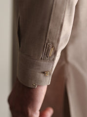 BEIGE TEXTURED KAMEEZ SHALWAR