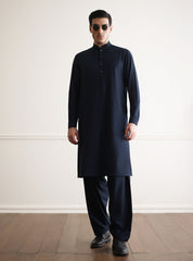 BLUE CLASSIC KAMEEZ SHALWAR