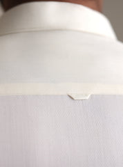 CREAM – OXFORD TEXTURED KAMEEZ SHALWAR