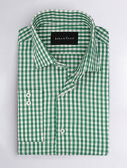 GREEN CHECKERED SHIRT