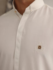 OFF-WHITE LUXURIOUS FABRIC KURTA PAJAMA