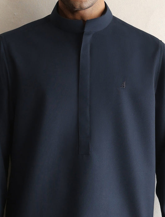 CLASSIC NAVY KURTA PAJAMA