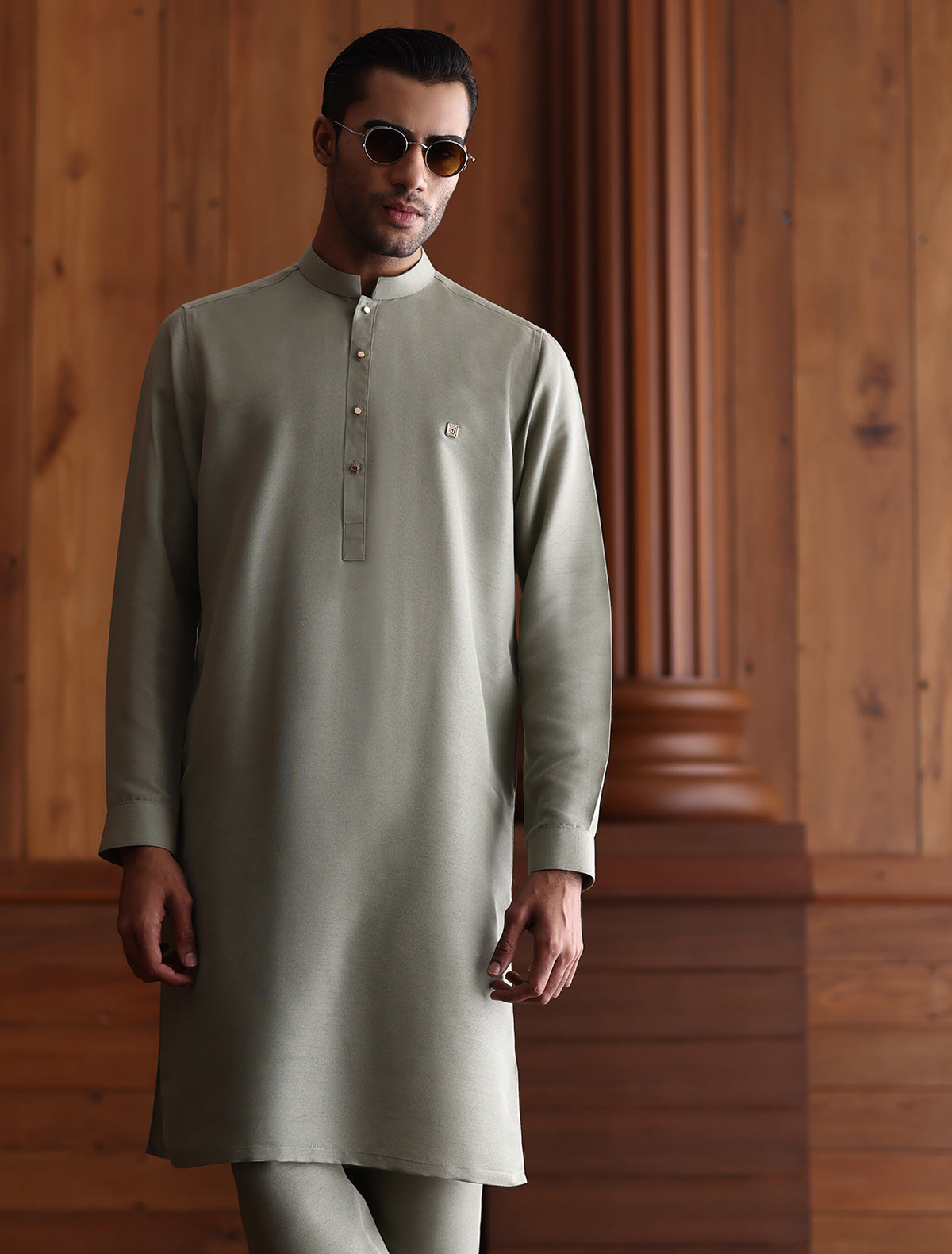 SAGE GREEN KURTA PAJAMA