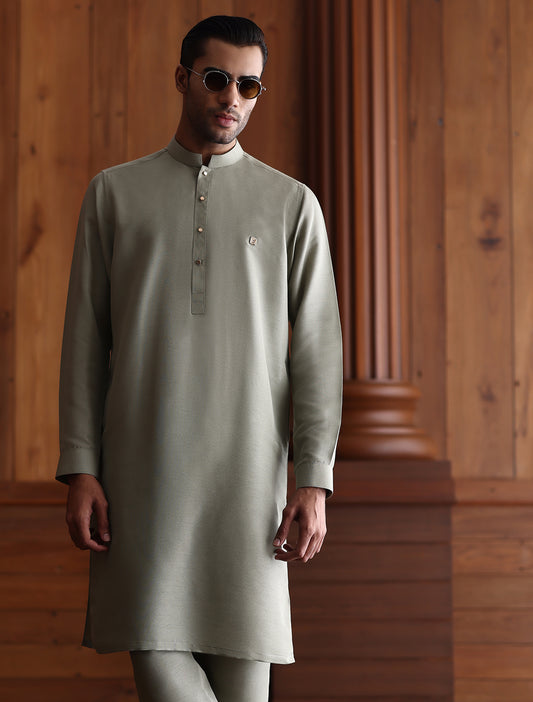 SAGE GREEN KURTA PAJAMA