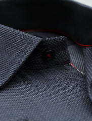 GRAY MICRO STRIPES SHIRT