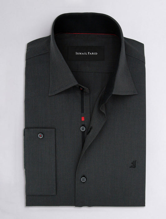 GRAY COTTON SHIRT