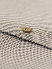 BEIGE MICRO PRINT SHIRT