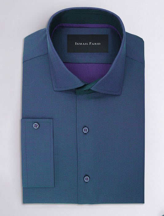 PURPLE TWO TONE SHIRT