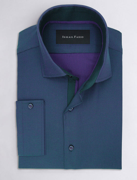 PURPLE TWO TONE SHIRT