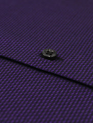 PURPLE MESH TEXTURE SHIRT-DSG830