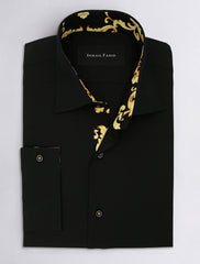 BLACK COTTON SHIRT