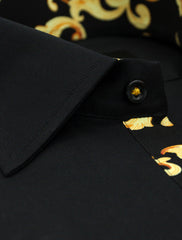 BLACK COTTON SHIRT