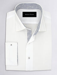 WHITE COTTON SHIRT
