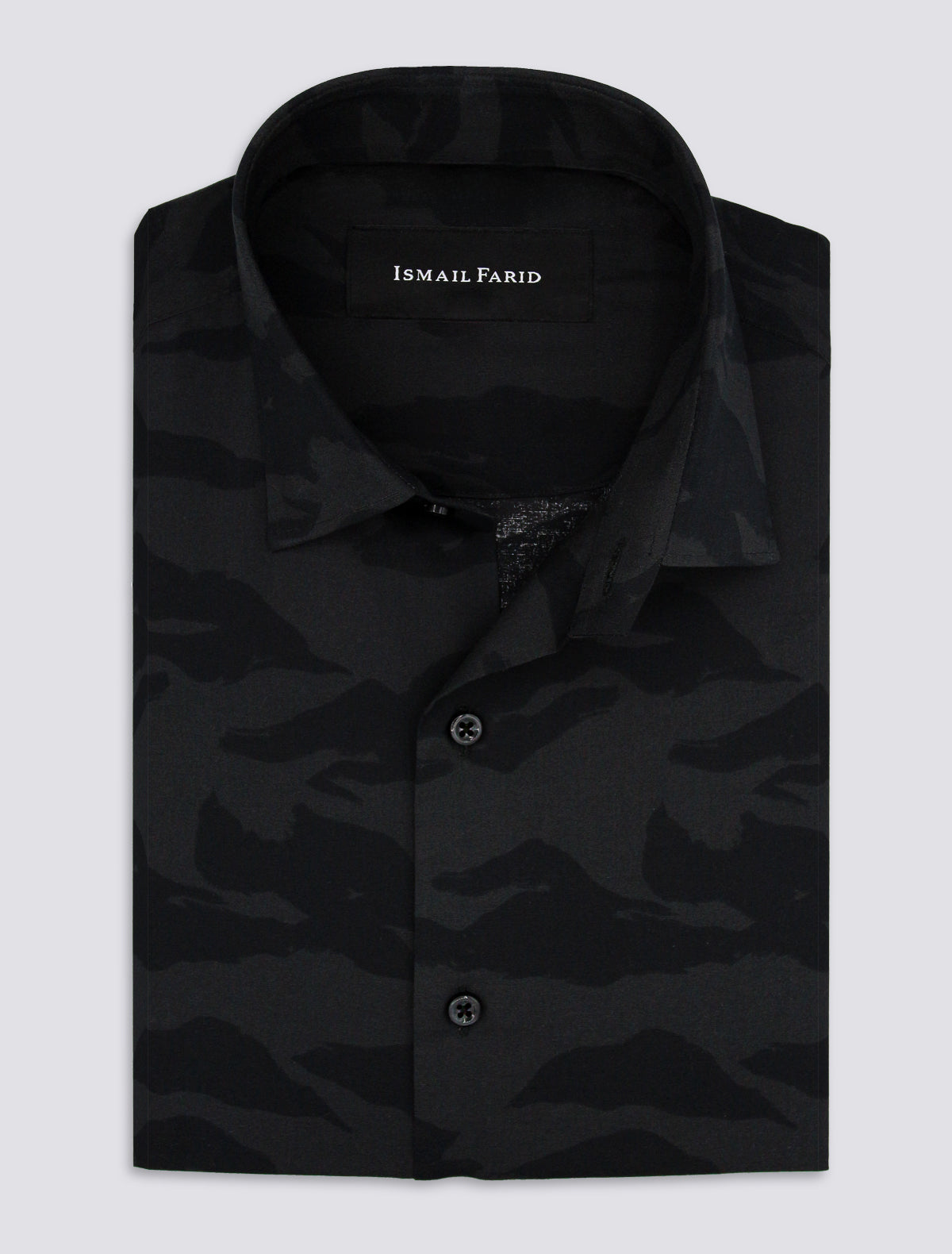 DARK GRAY CAMO SHIRT