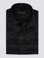 DARK GRAY CAMO SHIRT