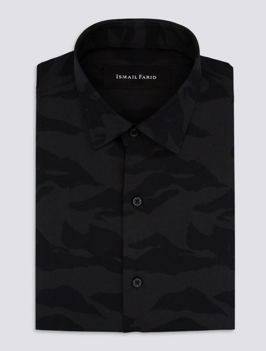 DARK GRAY CAMO SHIRT