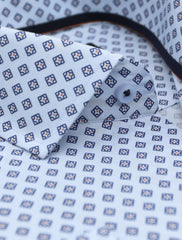 LIGHT BLUE PRINT SHIRT