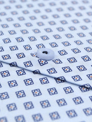 LIGHT BLUE PRINT SHIRT