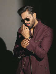 MAROON PRINCE COAT