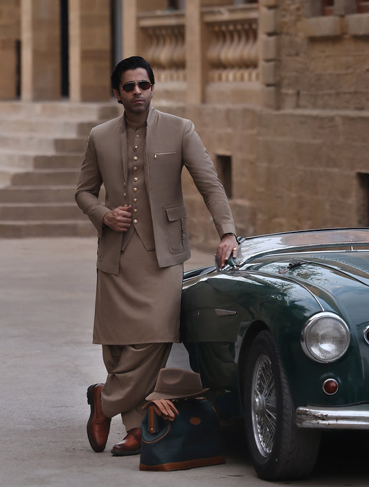 BEIGE CLASSIC JACKET