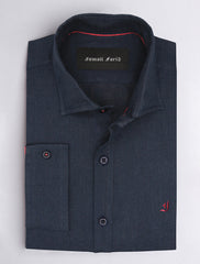 NAVY LINEN SHIRT