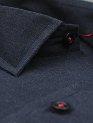 NAVY LINEN SHIRT