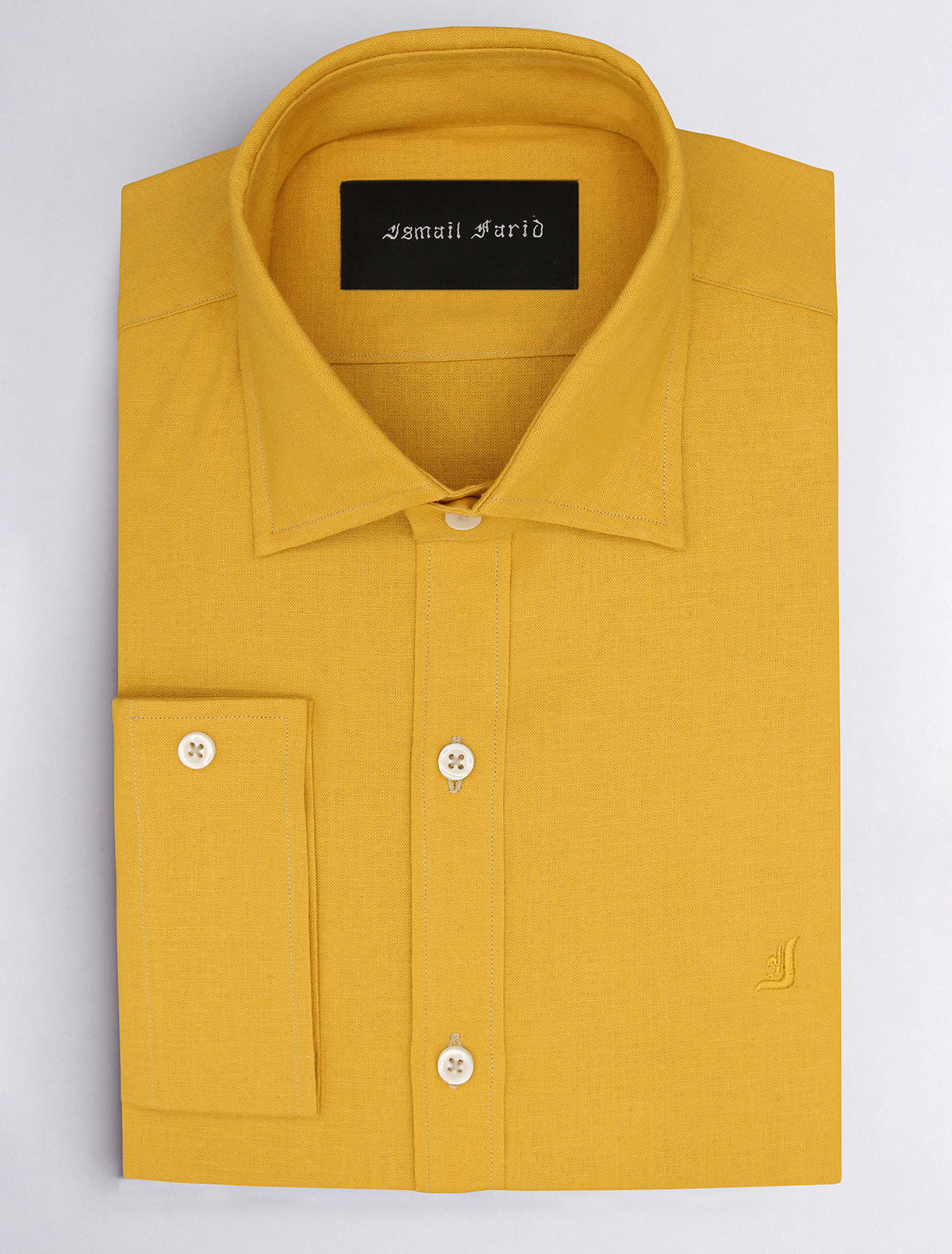 YELLOW LINEN SHIRT