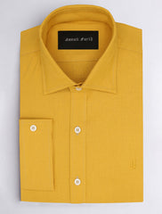 YELLOW LINEN SHIRT