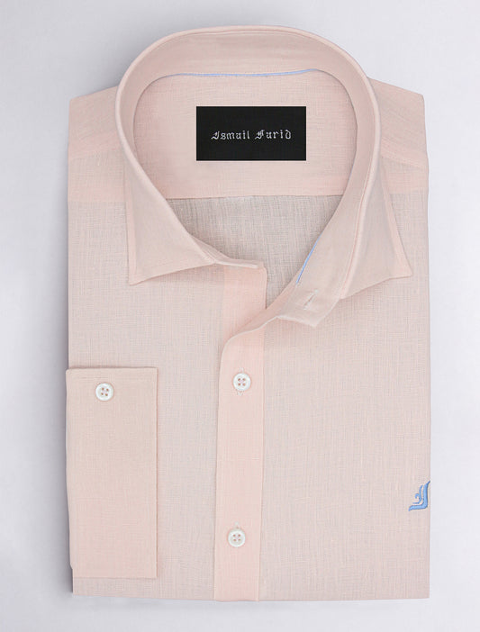 PINK LINEN SHIRT